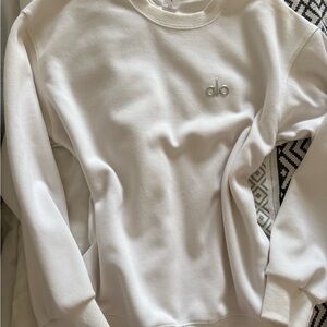 ALO Yoga White Sweater